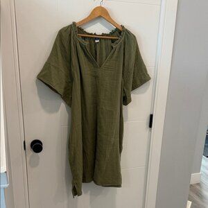 Old Navy Olive Green box mini dress size XXL